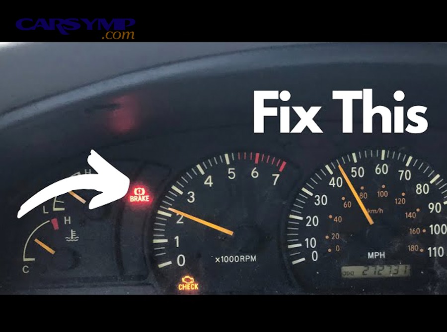 How do you decide between adding fluid, adjusting the parking brake, or getting towed?