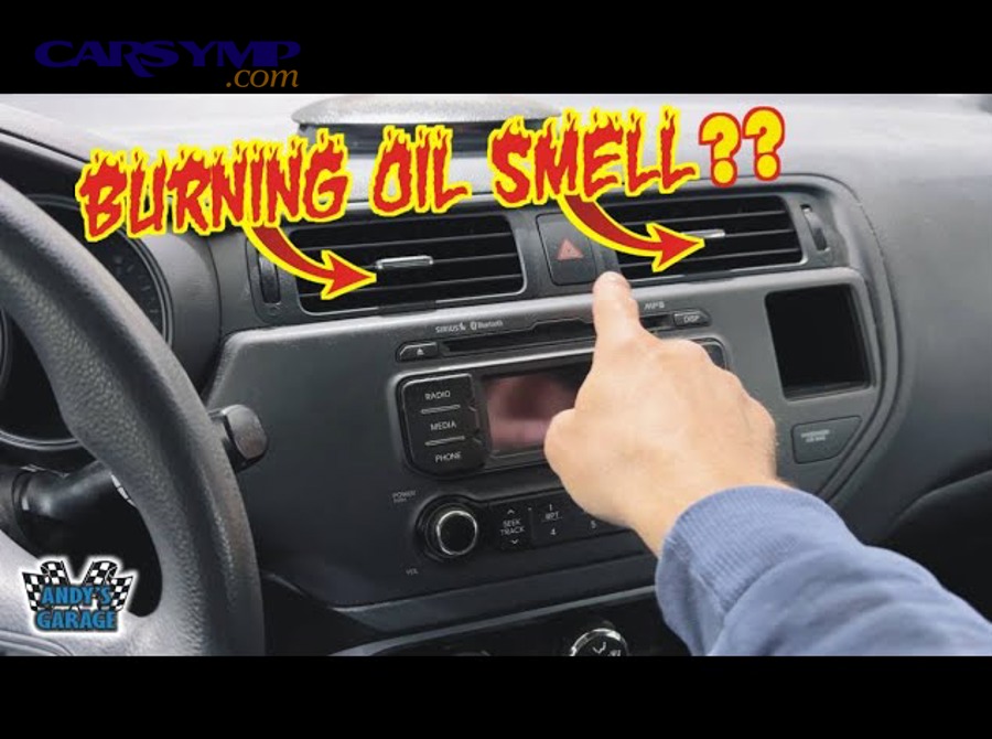 Why does the smell get worse at stoplights, hills, or after shutdown?