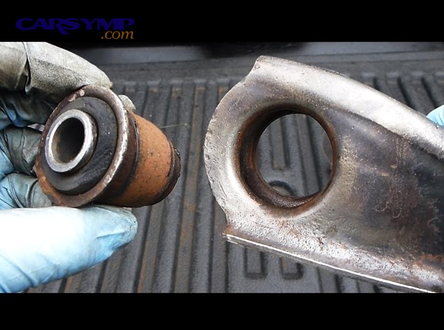 What is bushing replacement and why does it affect handling?