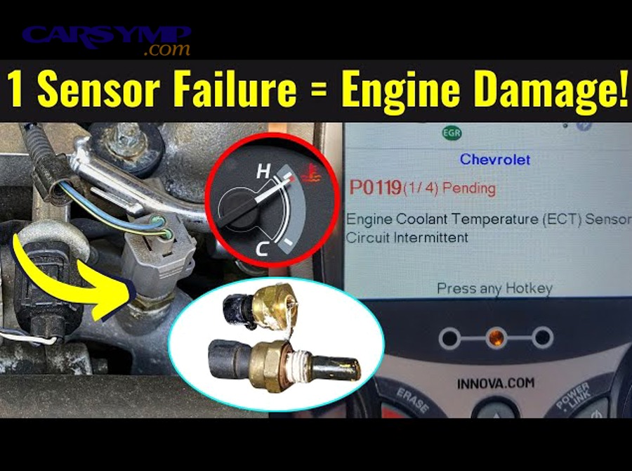 What is the difference between P0115 vs P0116 vs P0117 vs P0118 vs P0119?