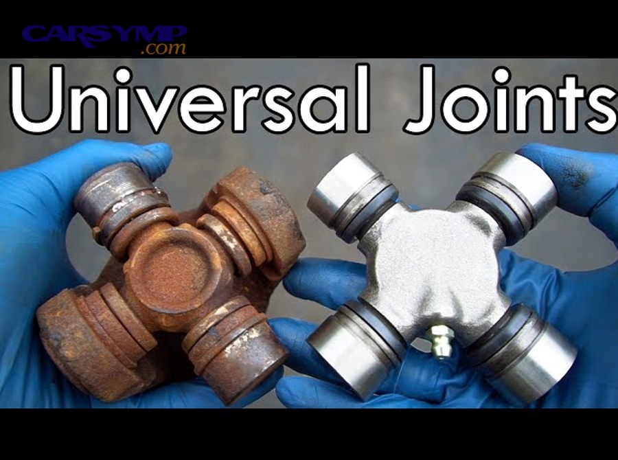 How can you confirm U-joint wear with a simple DIY inspection (without special tools)?