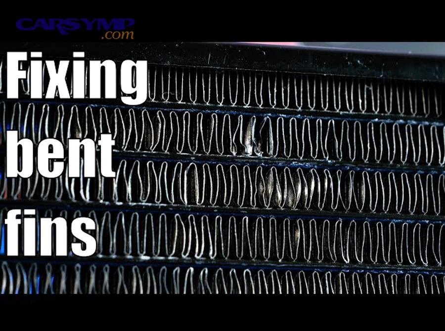 How do you inspect fins safely and tell “cosmetic” bends from performance-limiting damage?