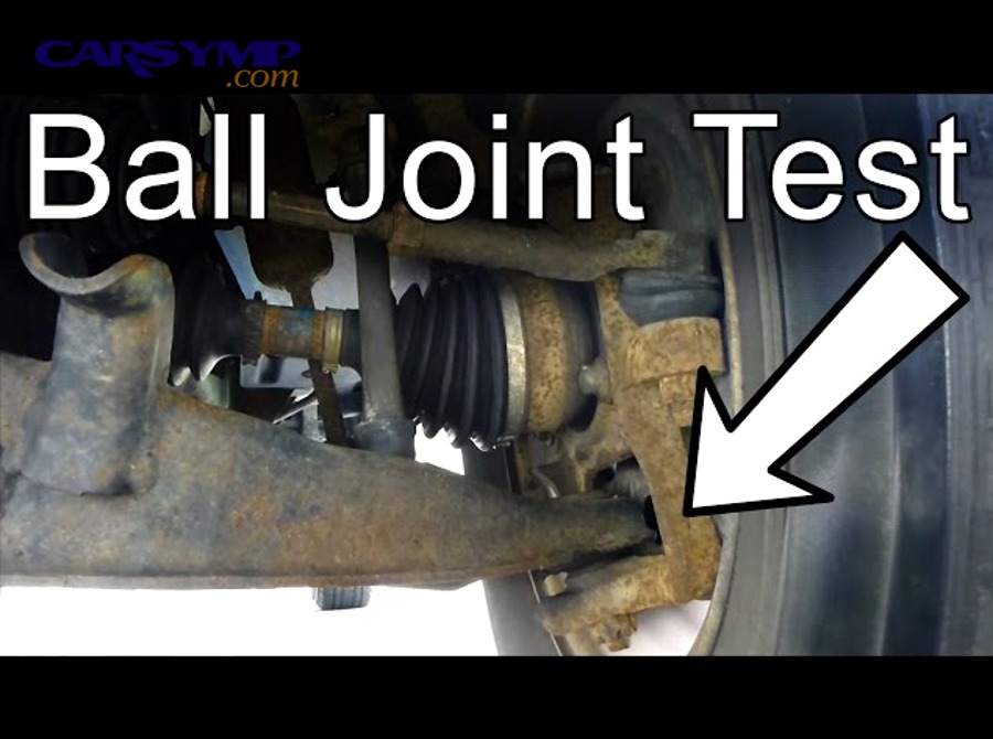 When is it unsafe to drive with ball joint failure symptoms?