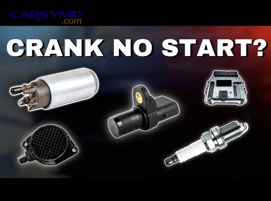 What should you do if you hear clicks but the engine won’t crank?