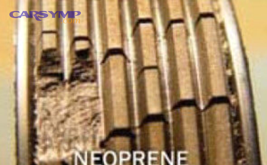 What are the clearest visual signs of belt wear and glazing you should not ignore?