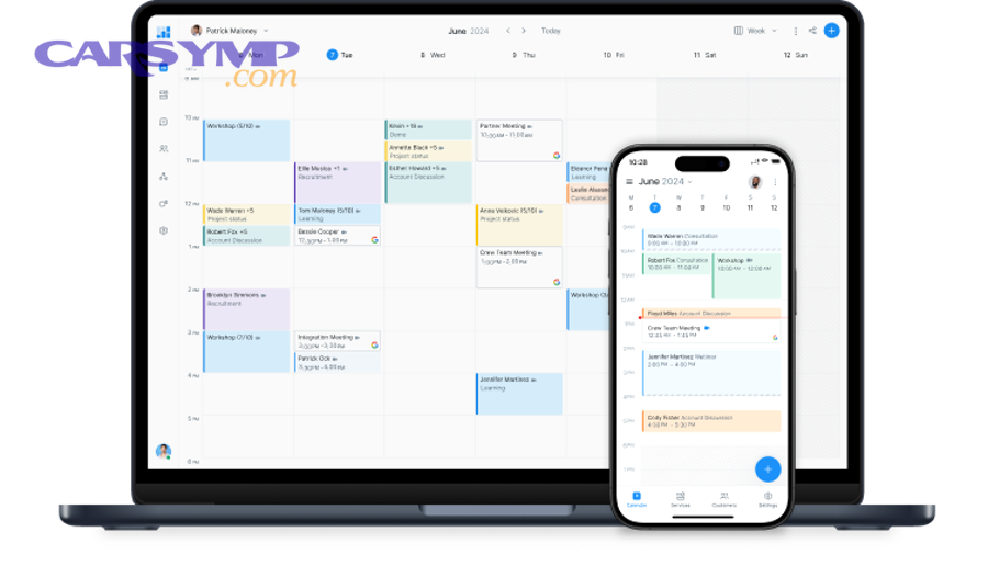 setmore mockup calendar multidevice
