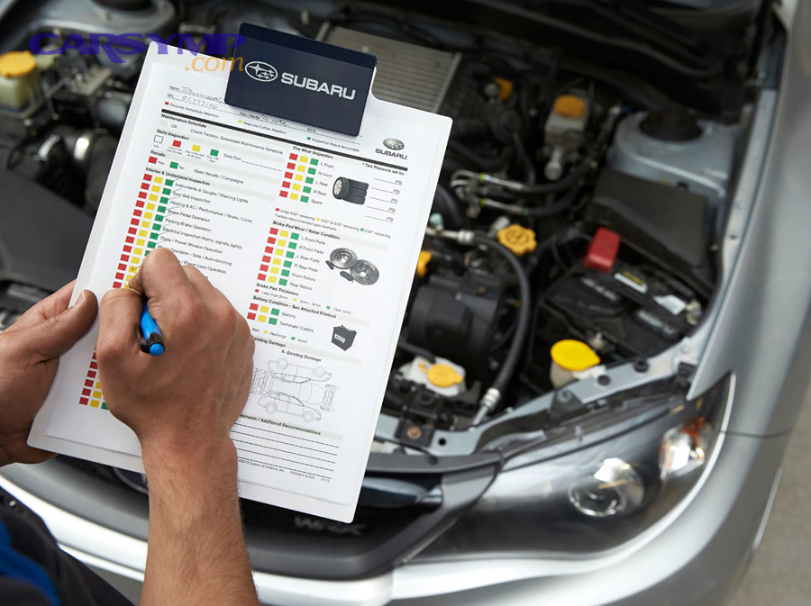 What does a thorough inspection usually cover from top to bottom?