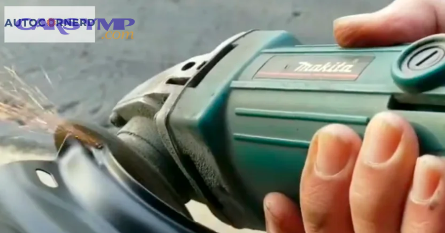 When should you replace the dust shield instead of bending it?