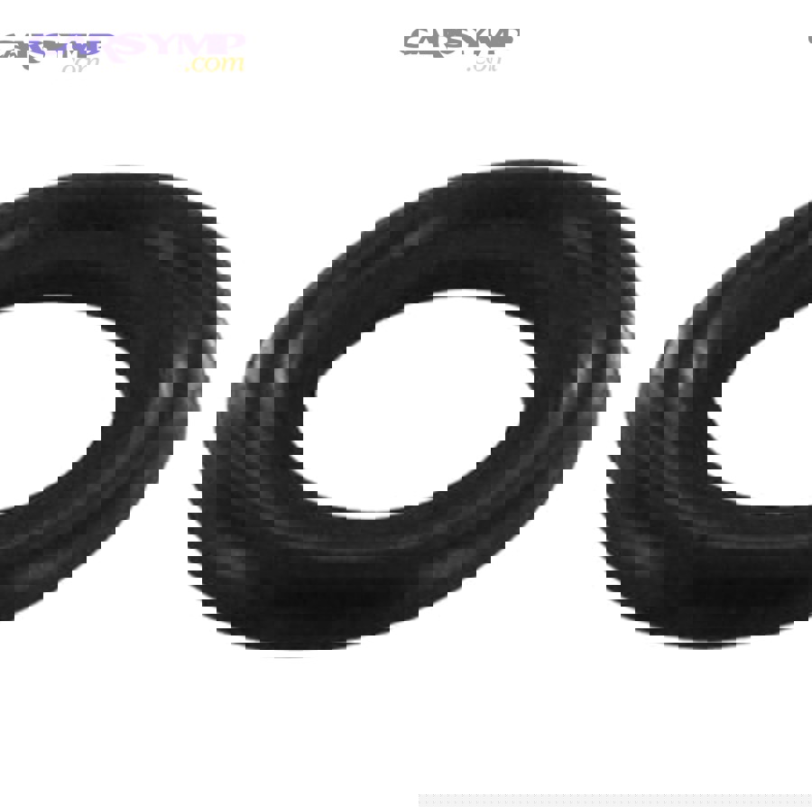 What usually causes a drain-plug leak right after an oil service?