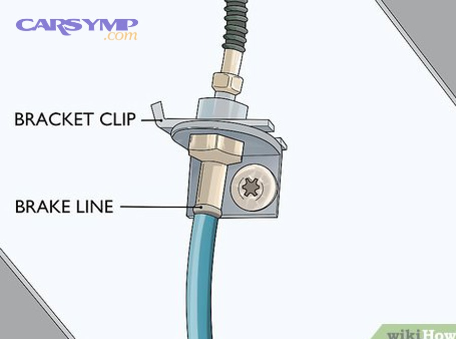 How do brake hose leak symptoms differ from worn pads, a sticking caliper, or brake hose failure inside the hose?