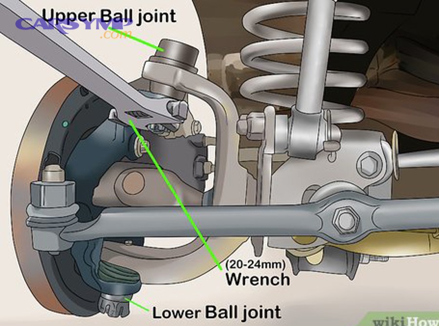 How do you diagnose control arm bushing vs sway bar bushing issues?