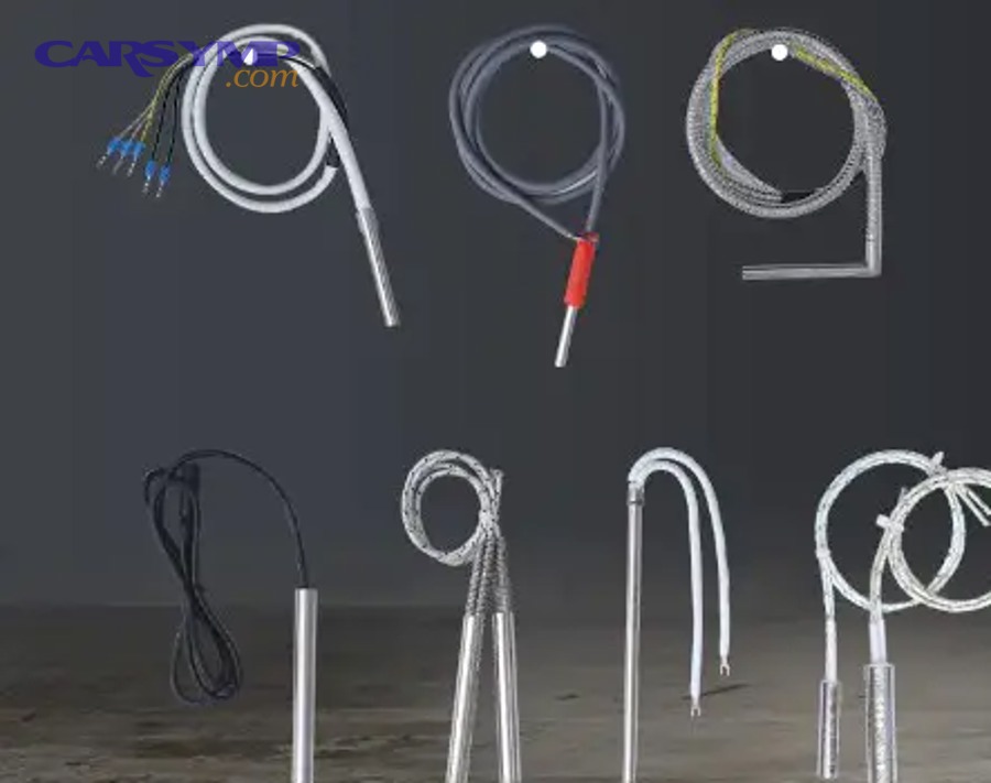 Blend door actuator location under the dashboard