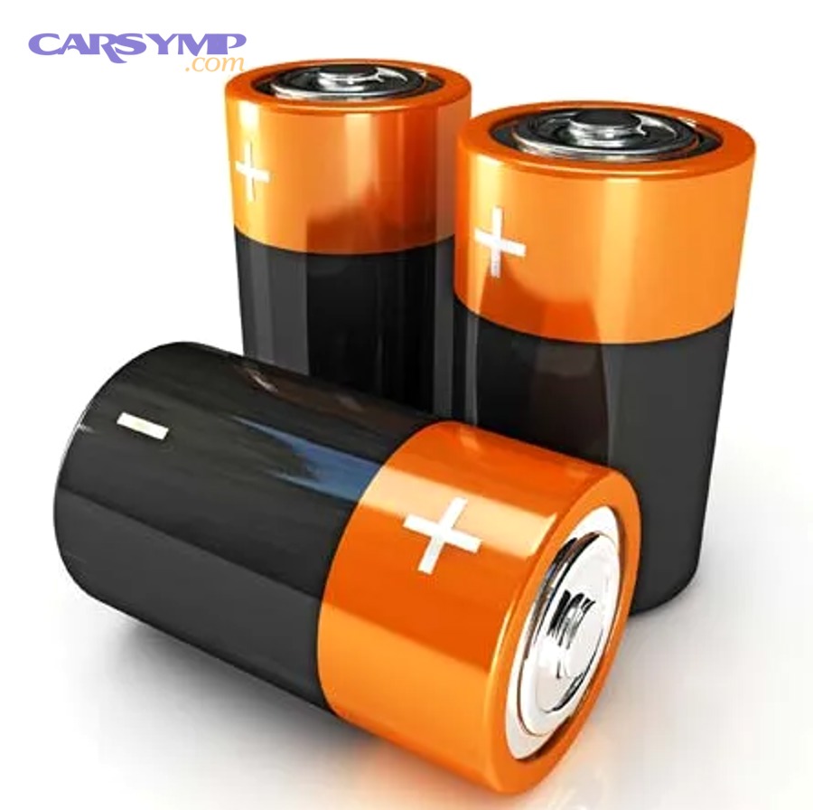 Traditional lead-acid car battery