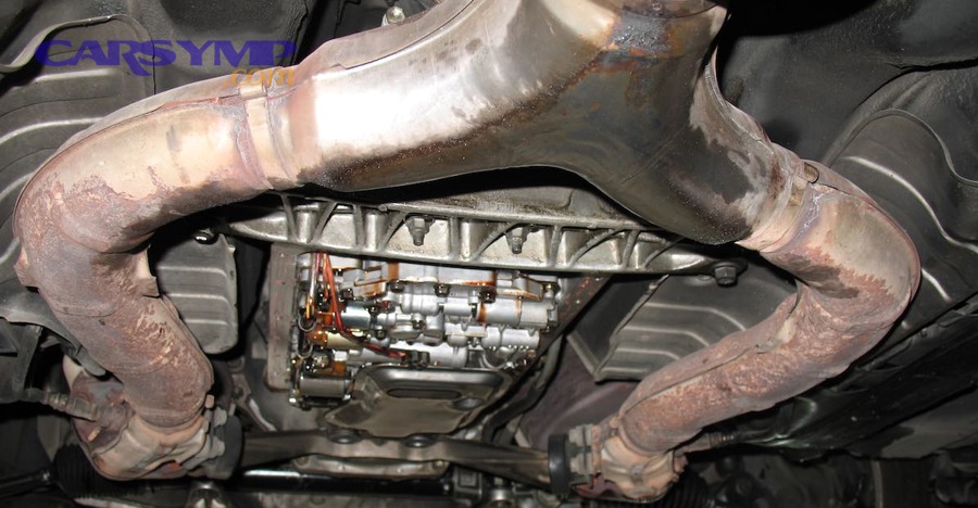 Exhaust rubber hanger isolator example that can affect exhaust movement and noise