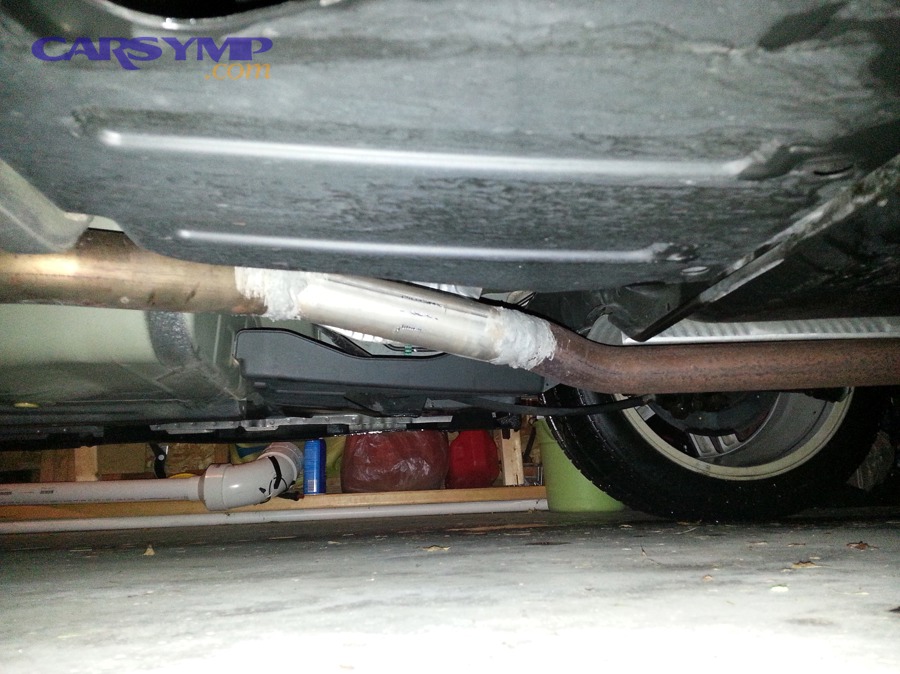 spray painting automotive exhaust component with high temperature coating