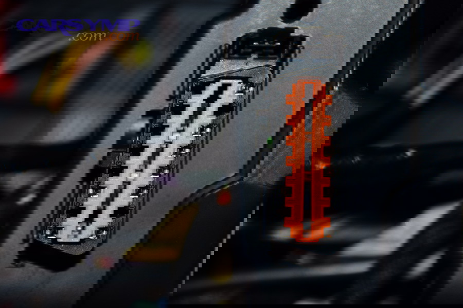 OBD-II connector location on a vehicle