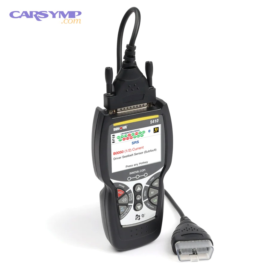 Auto repair shop bays with vehicles undergoing service