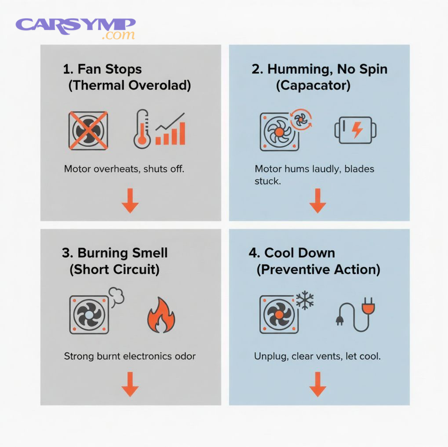 How Do You Recognize Unusual Noises Indicating Fan Failure?