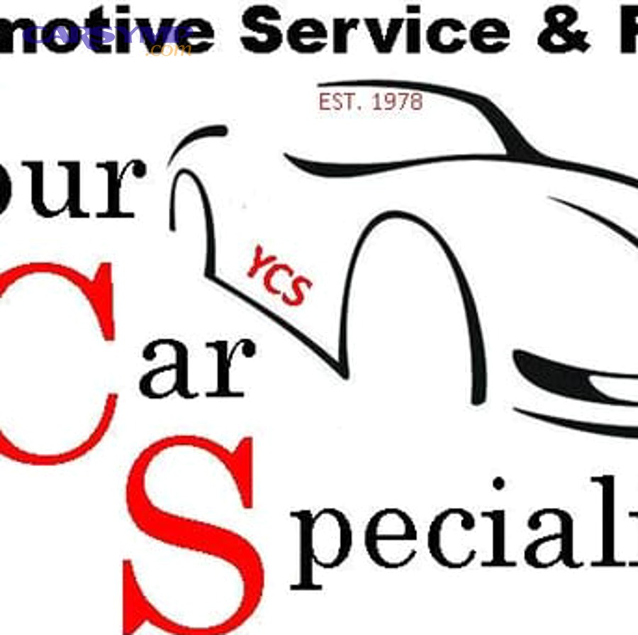 Car repair invoice and warning sign concept for avoiding shady mechanic practices