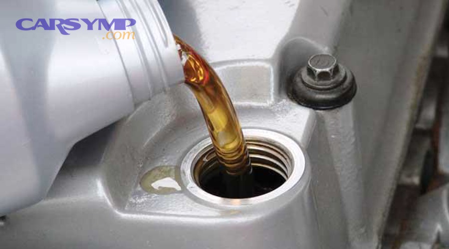 Motor oil container concept image