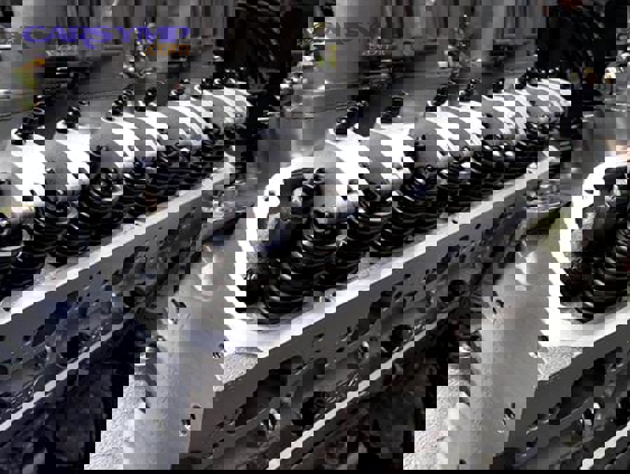 Checking engine oil with a dipstick