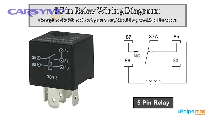 proper relay installation showing mounting orientation wire routing and terminal connections