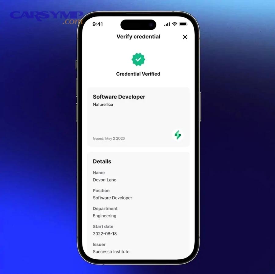 Customer speaking with a mechanic next to a vehicle