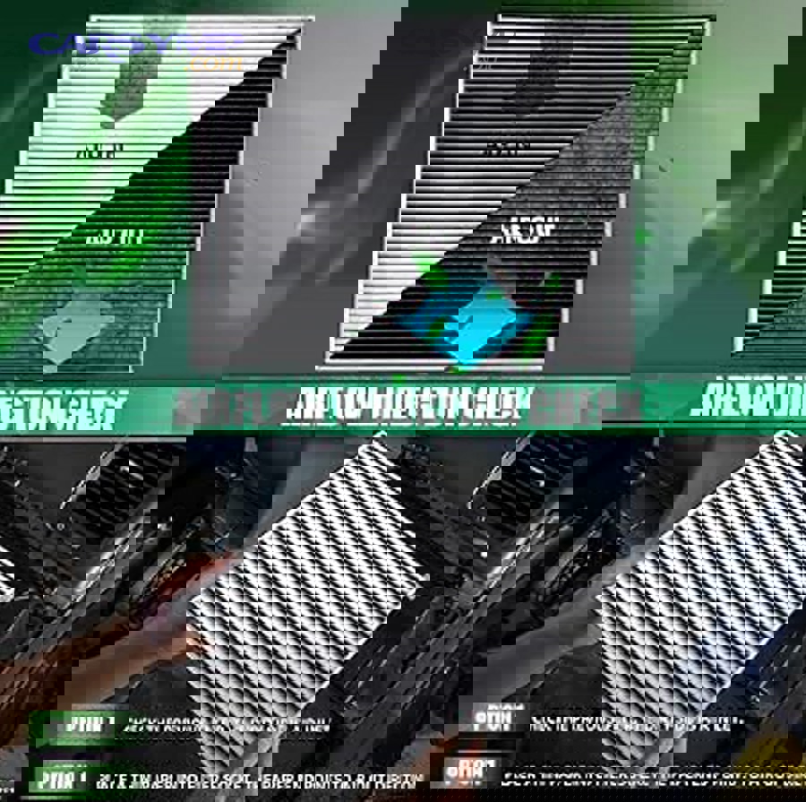 How can you optimize cabin air quality and HVAC efficiency after fixing restricted airflow?