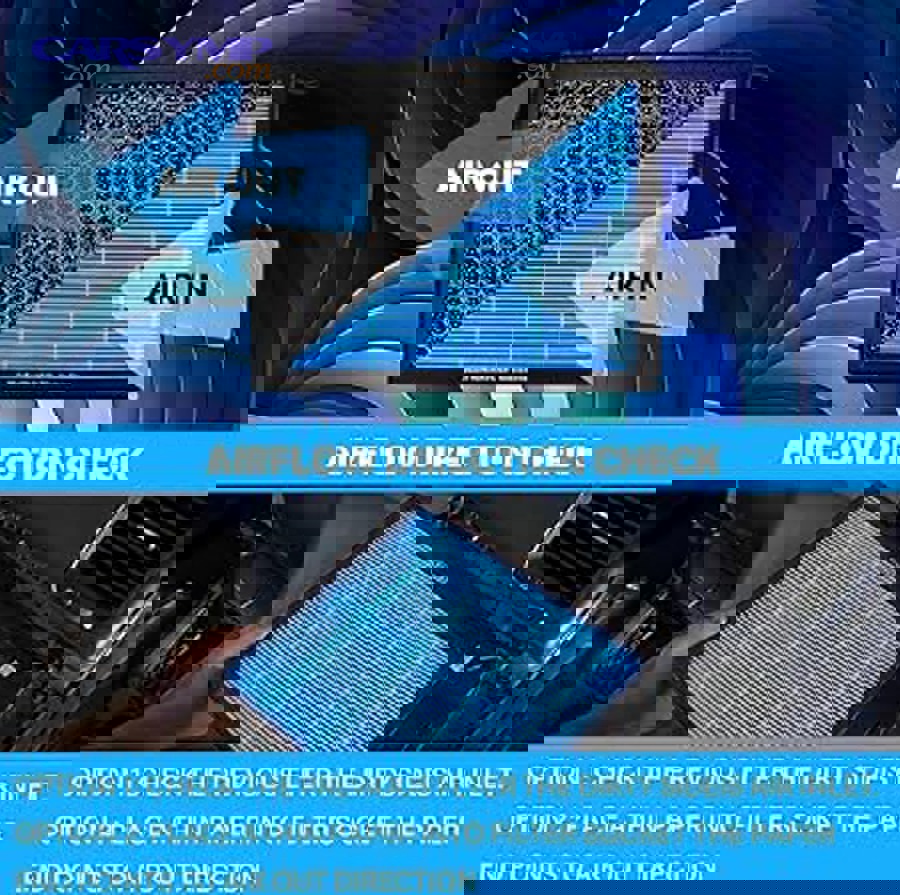 If the cabin filter is clean, what else causes restricted airflow from vents?