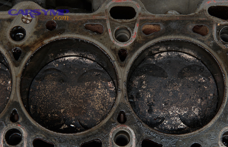 Carbon deposits in combustion chambers can raise octane requirement and contribute to knock