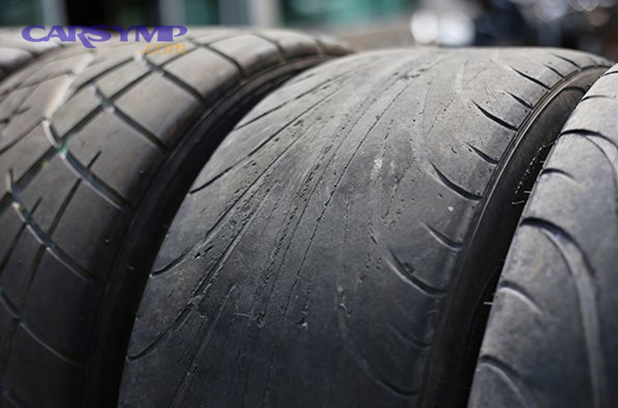TPMS tire pressure warning symbol on dashboard