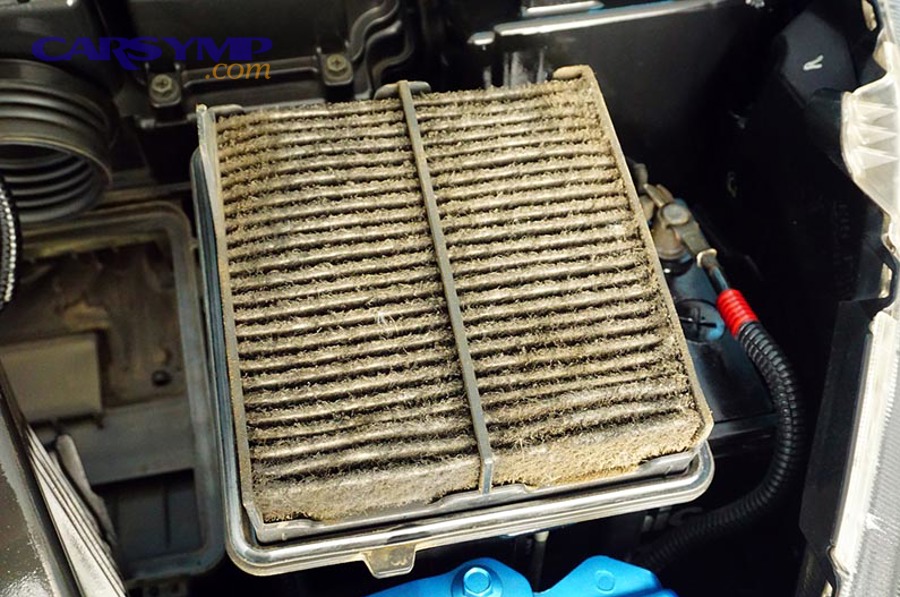Automotive fuel filter example