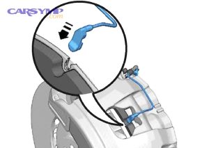 Audi Brake Pad Wear Sensor circuit