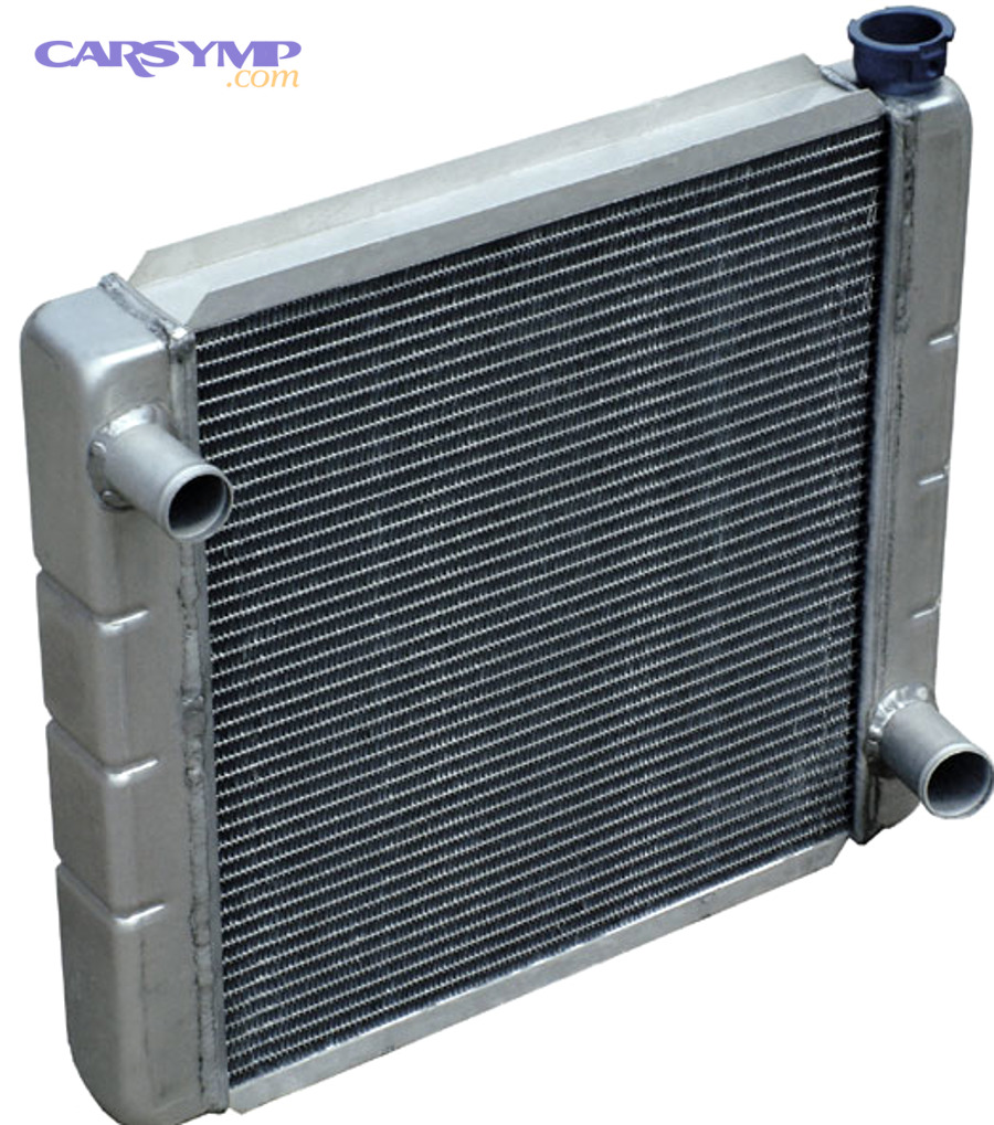 Automobile radiator used in engine cooling system