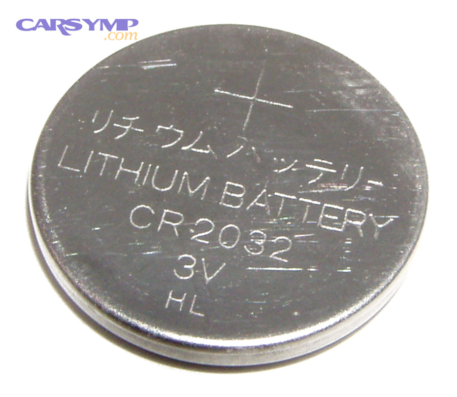 CR2032 lithium coin cell battery