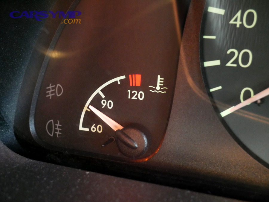 Car coolant temperature gauge 1