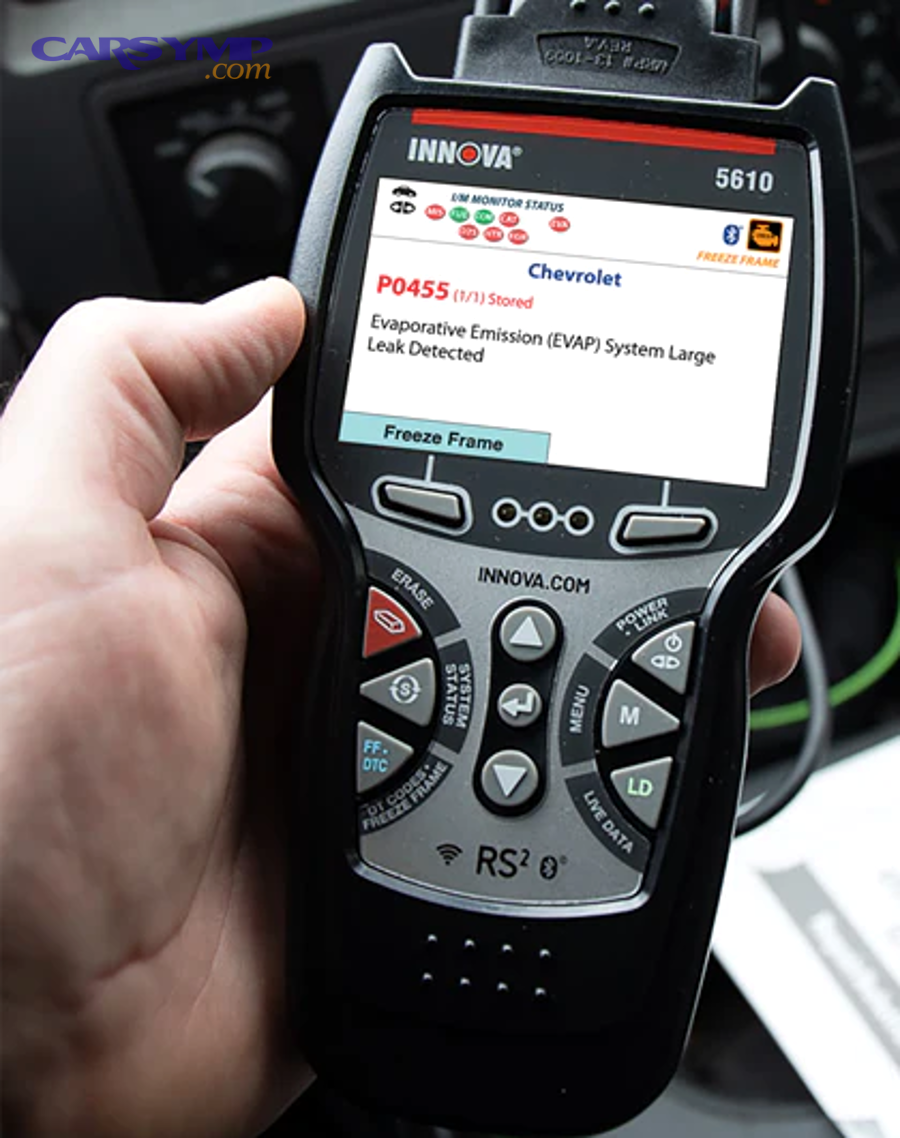 How do you confirm the EVAP fix and clear codes correctly?