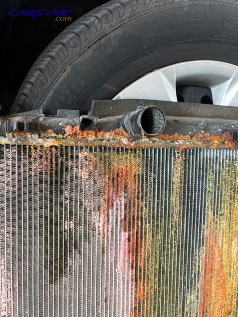 Coolant Leak Radiator