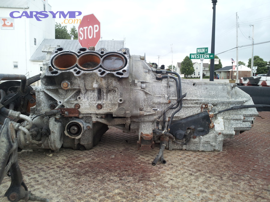 Longitudinal engine layout example that changes how mounts and drivetrain loads behave