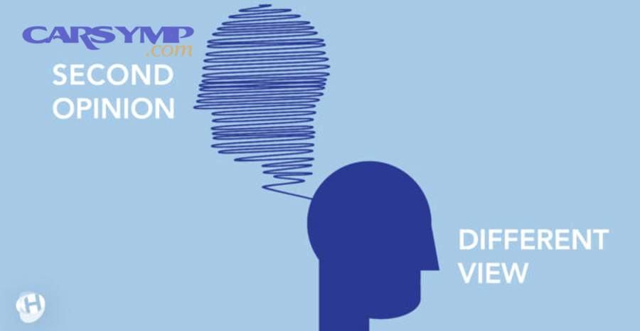 Patient reviewing two different medical opinions and deciding next steps