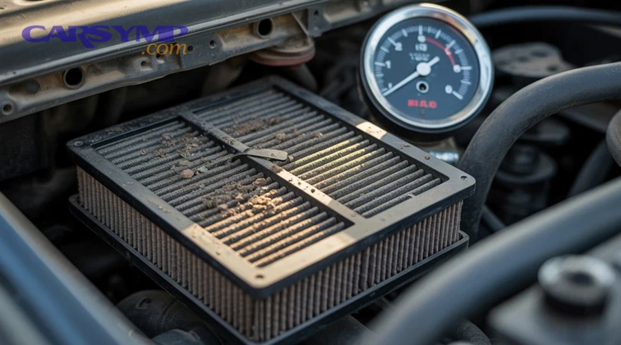 Spin-on engine oil filter example