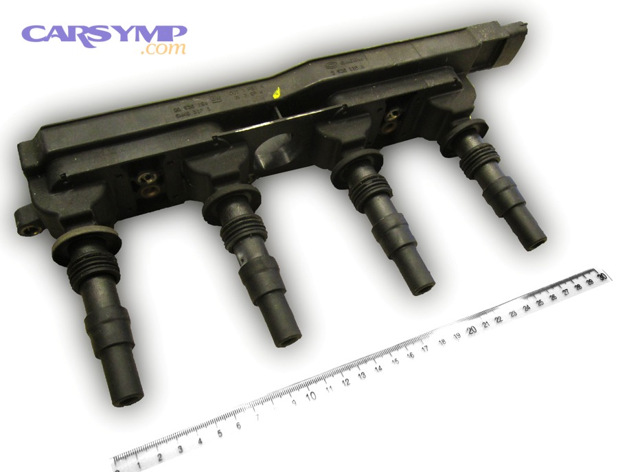 Ignition coil module example relevant to intermittent misfire diagnosis
