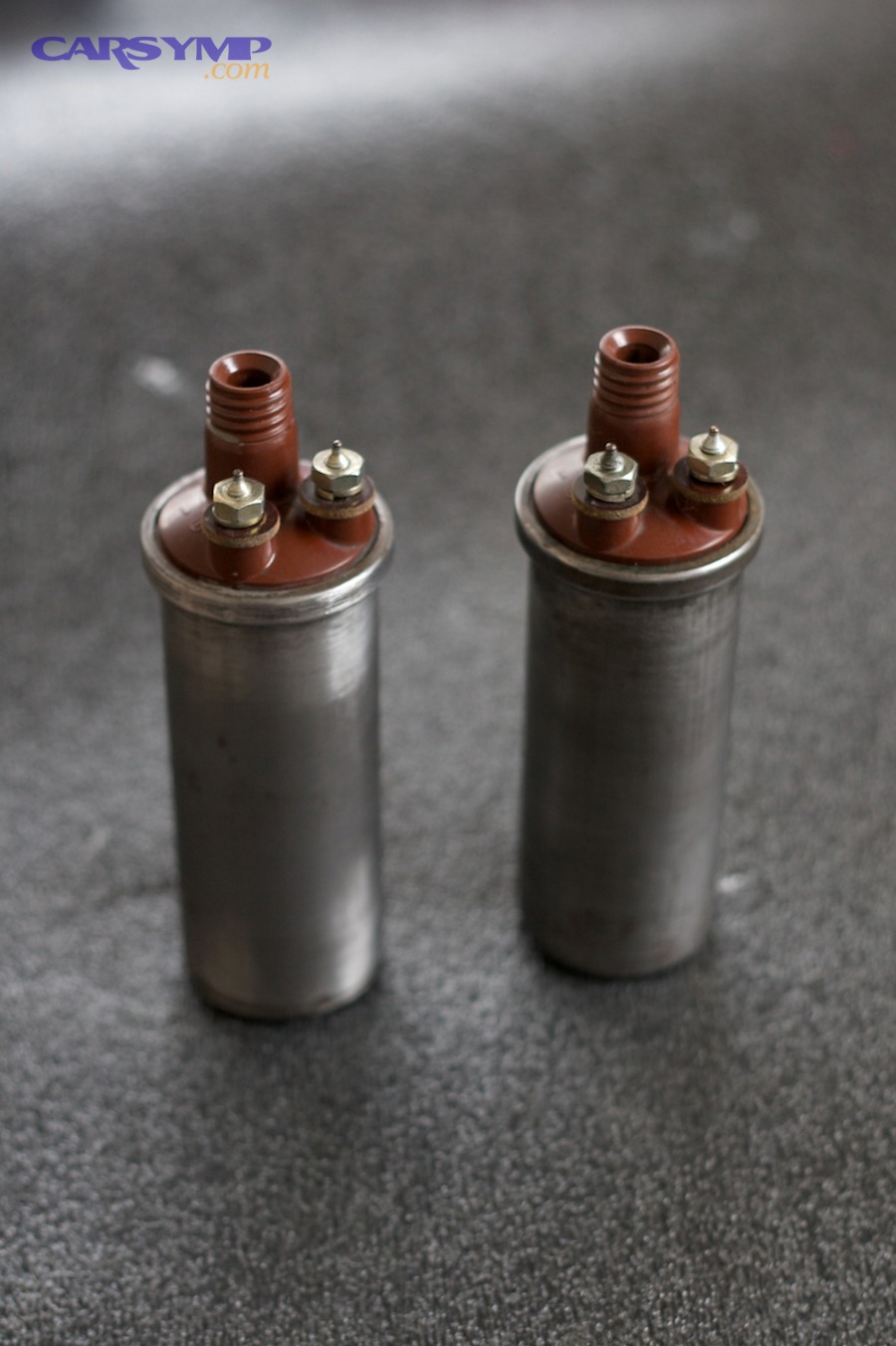Ignition coils photo showing coil components often implicated in under-load misfires
