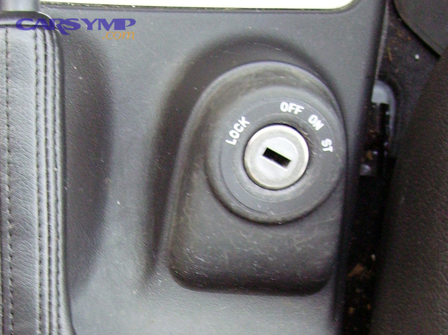 Photo of an ignition switch component