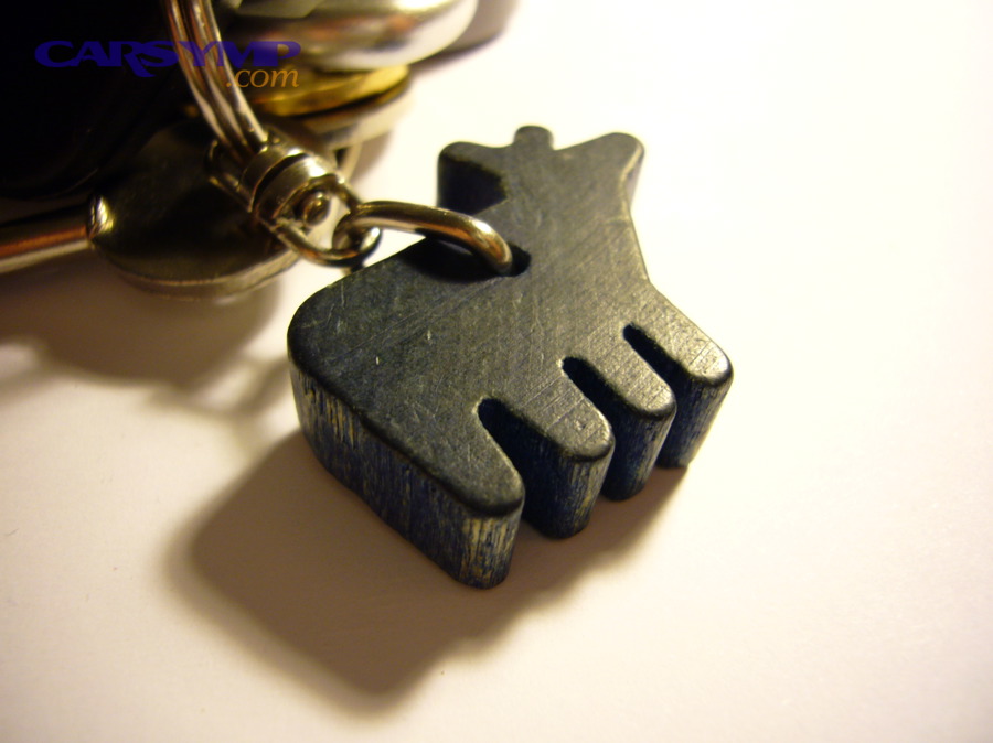 Car key fob representing smart key and immobilizer authorization