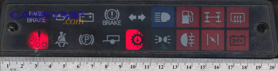Land Rover Llama dash warning lights 1