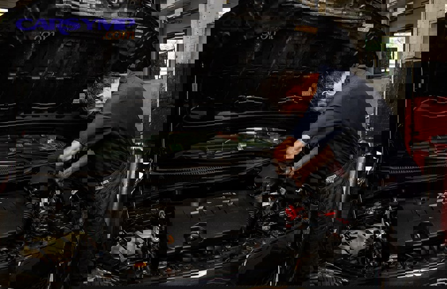 Engine temperature warning symbol icon