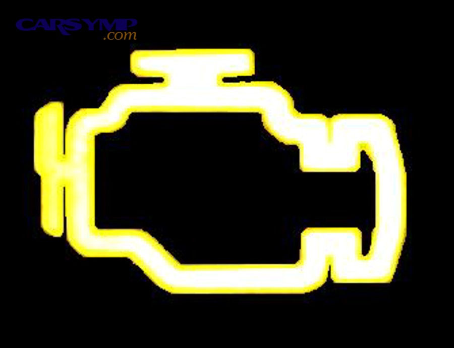 Check engine light icon example