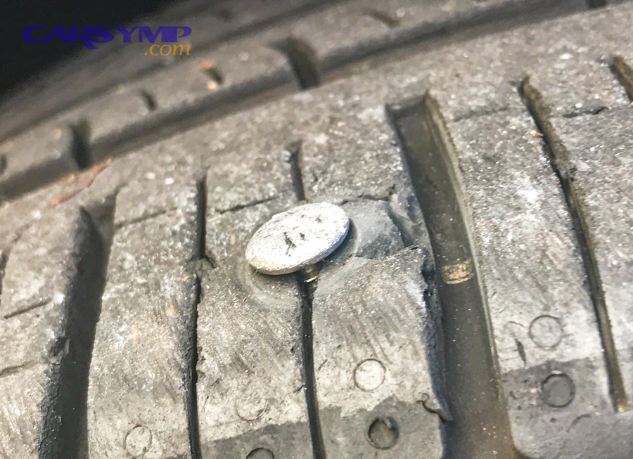 Nail in Tire Treads 53036739460