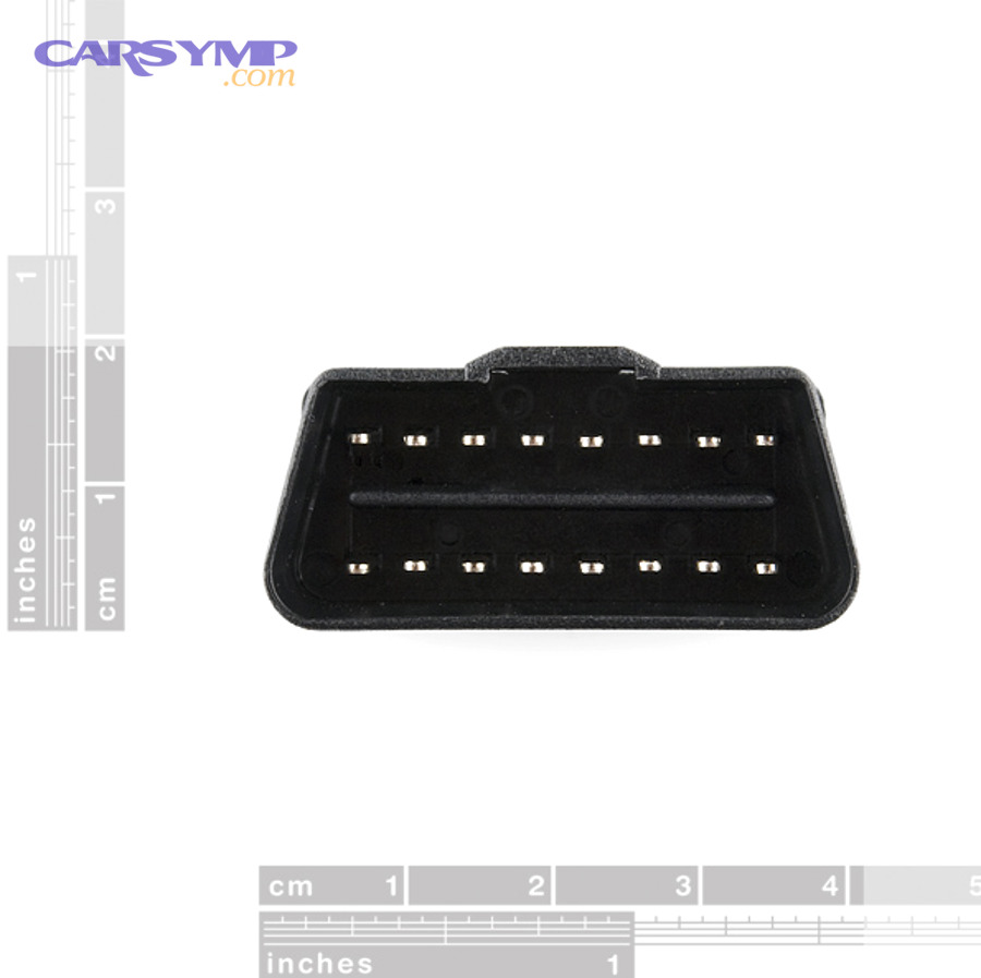 OBD-II connector used for scanning codes that help triage and speed up repair estimates